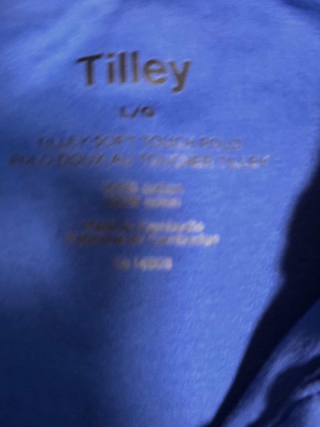 Tilley L/G Men's Blue Polo Shirt - photo 2