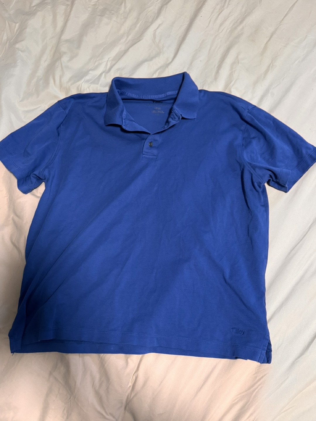 Tilley L/G Men's Blue Polo Shirt