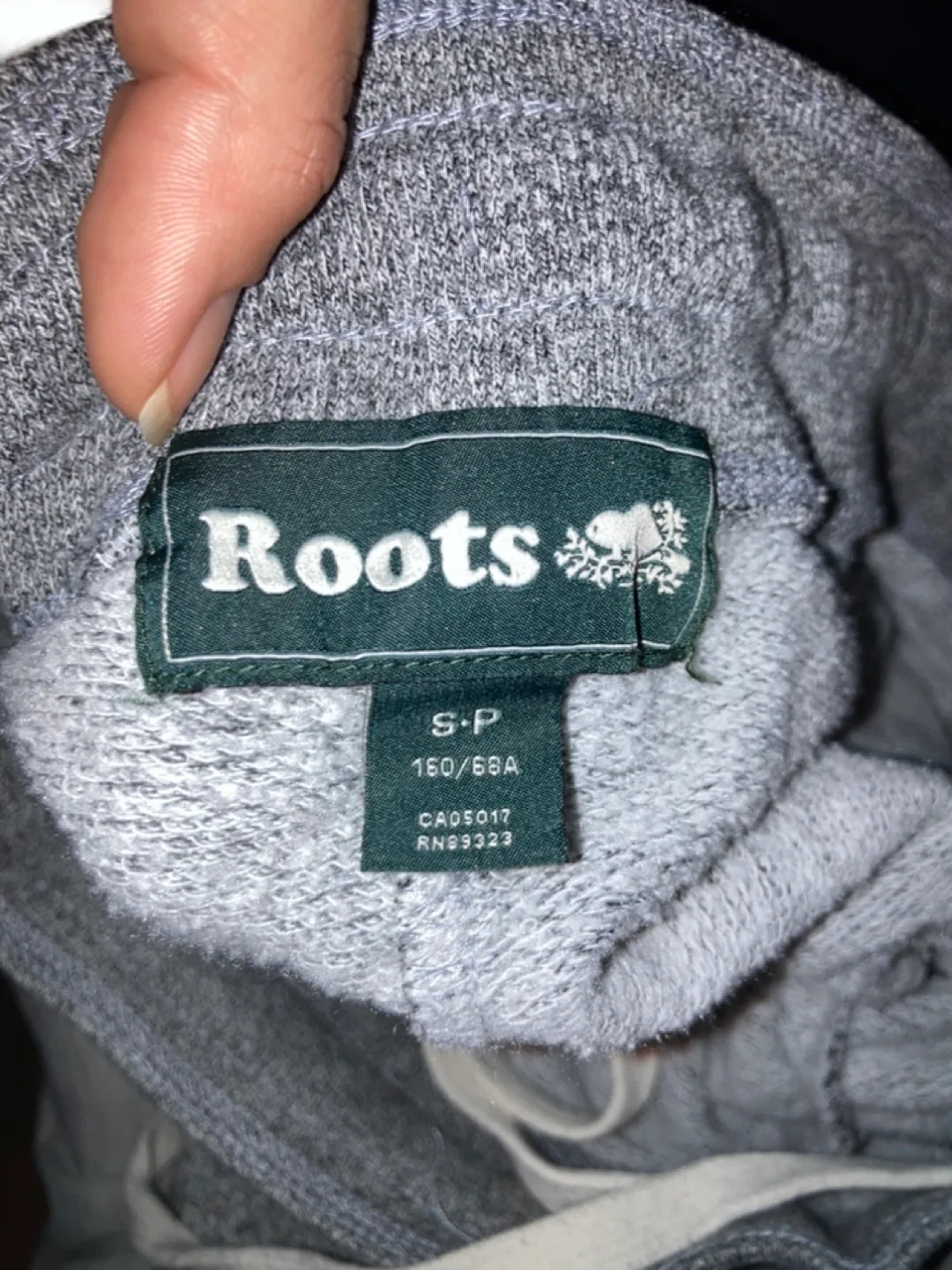 Roots Grey Joggers Size Small image indicator(2)