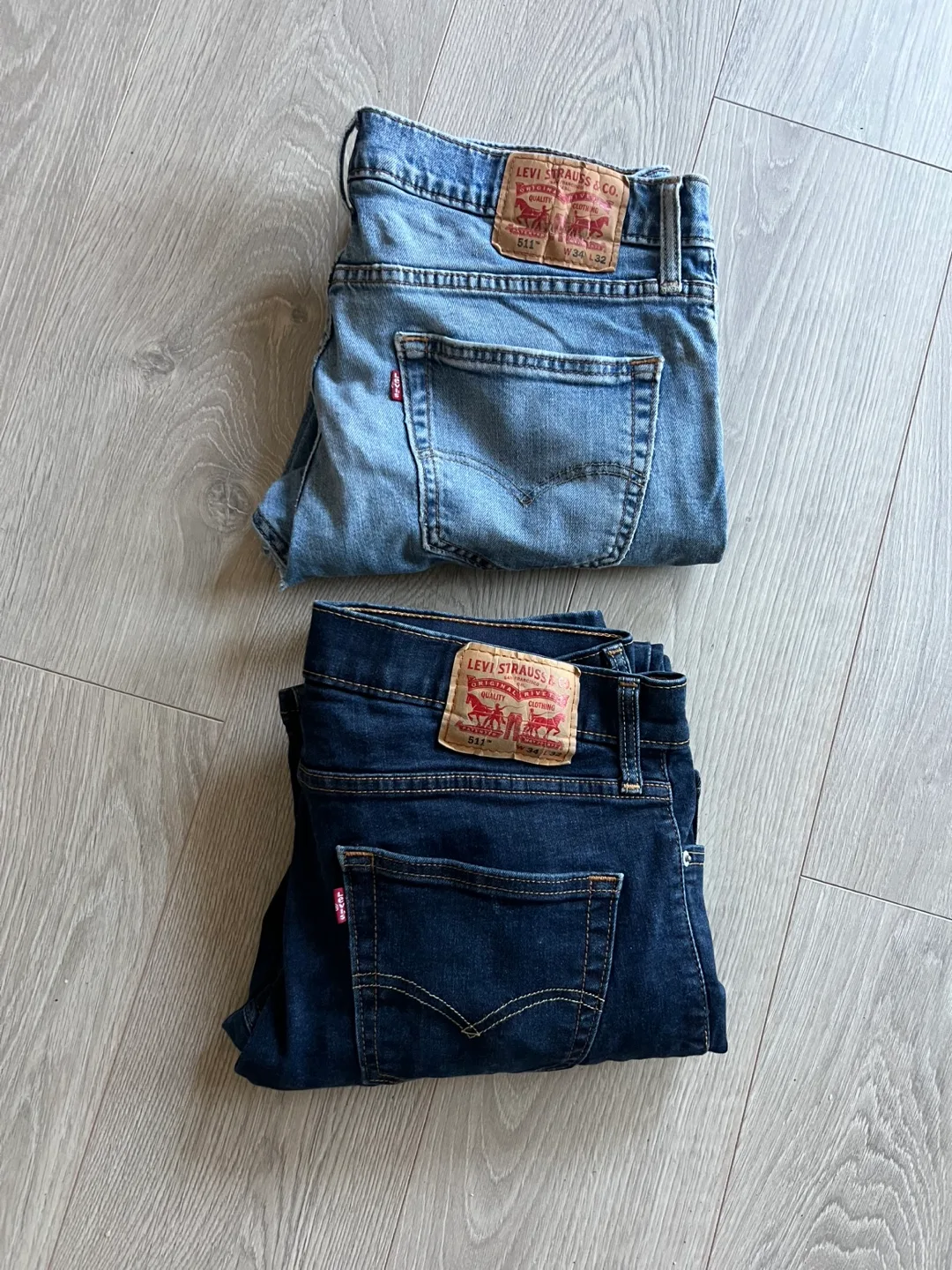 Levi's 511 Jeans Bundle - Light and Dark Wash thumbnail