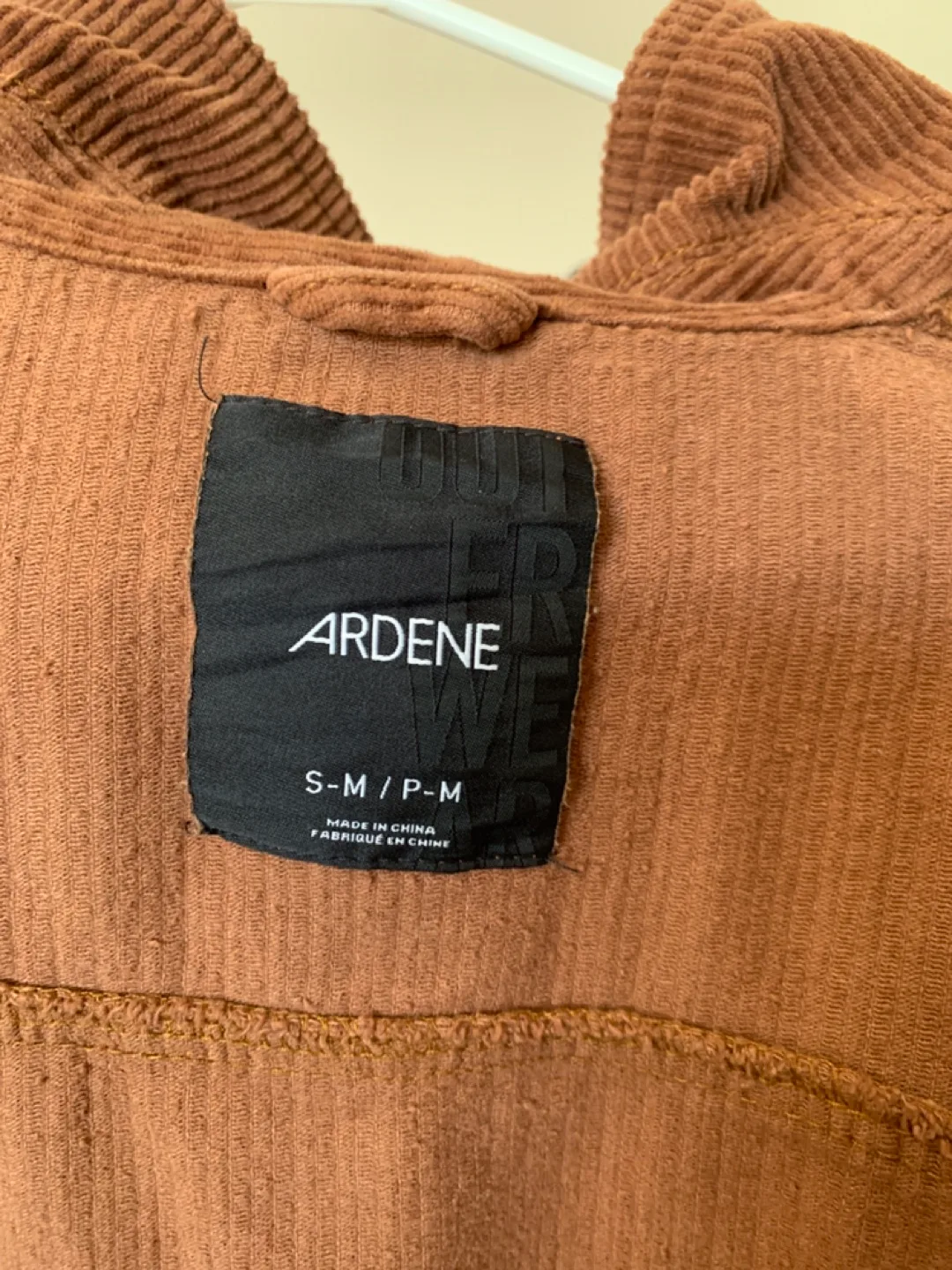 Brown Corduroy Jacket - Size Small image indicator(3)