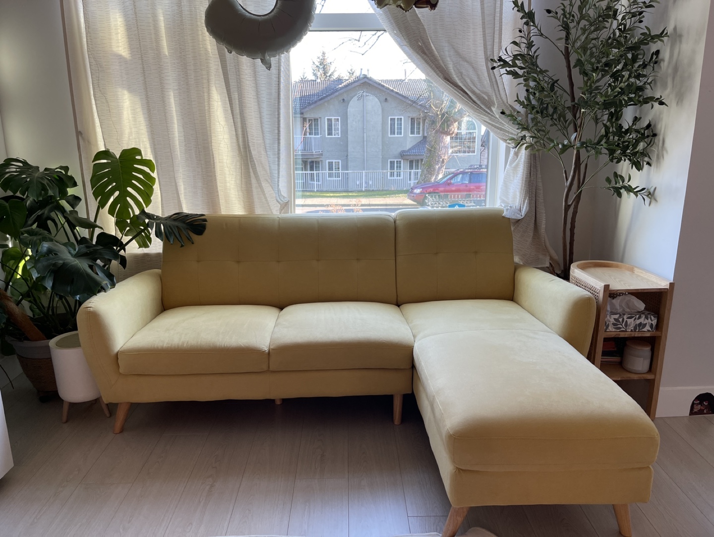 Yellow Sectional Sofa