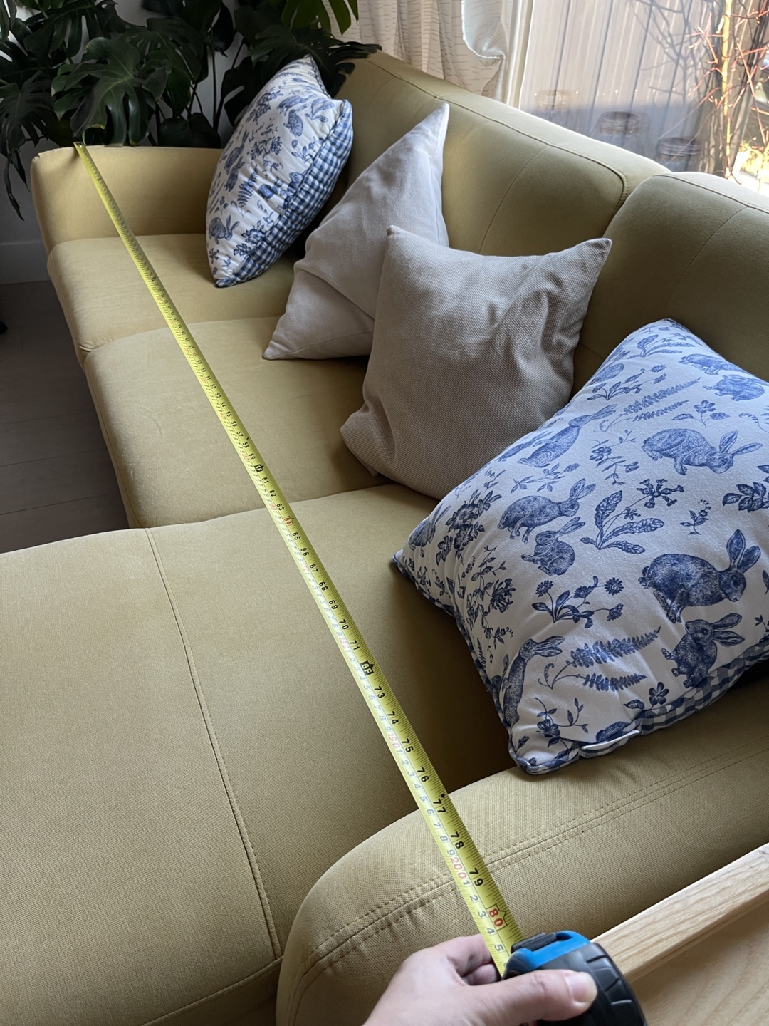 Yellow Sectional Sofa - photo 2
