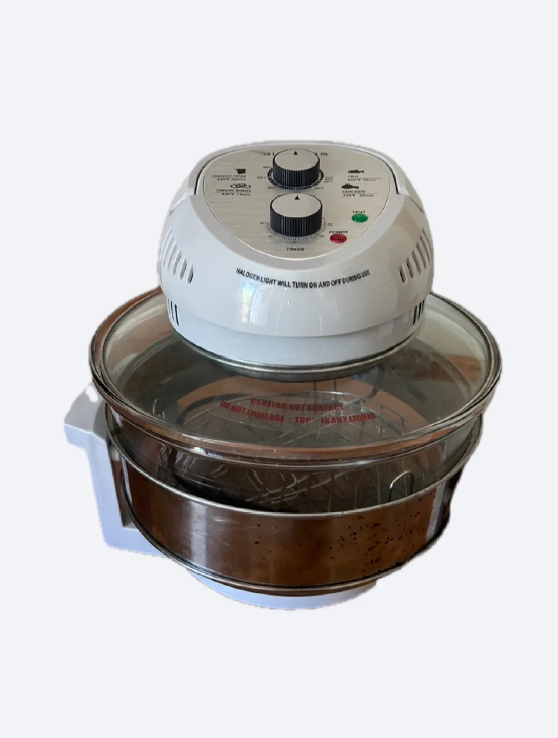 Big Boss air fryer. image indicator(2)