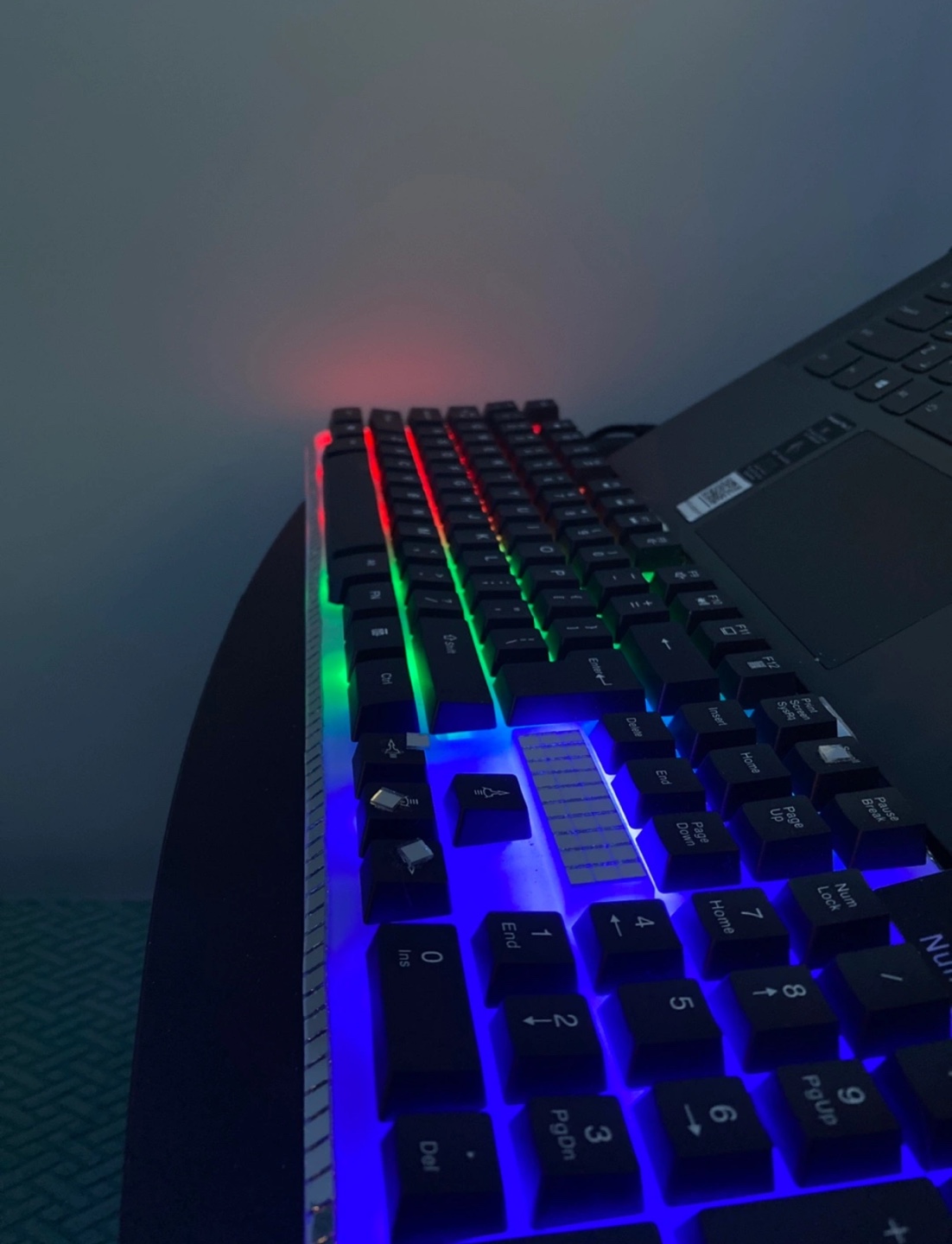 RGB LED Backlit Wired Gaming Keyboard - photo 2