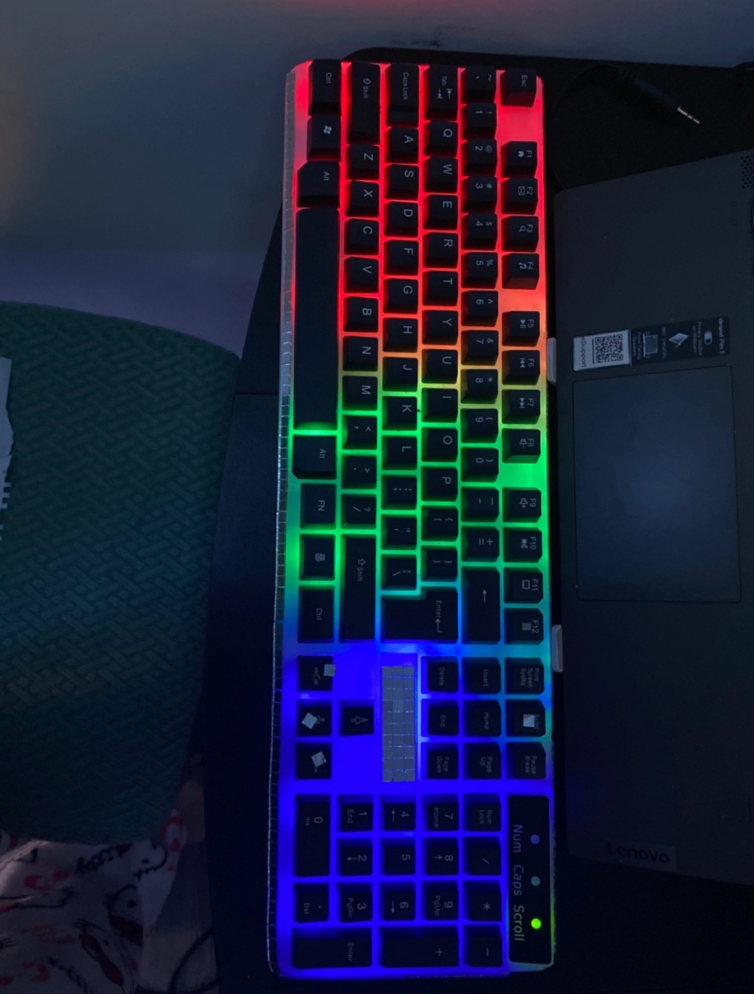 RGB LED Backlit Wired Gaming Keyboard