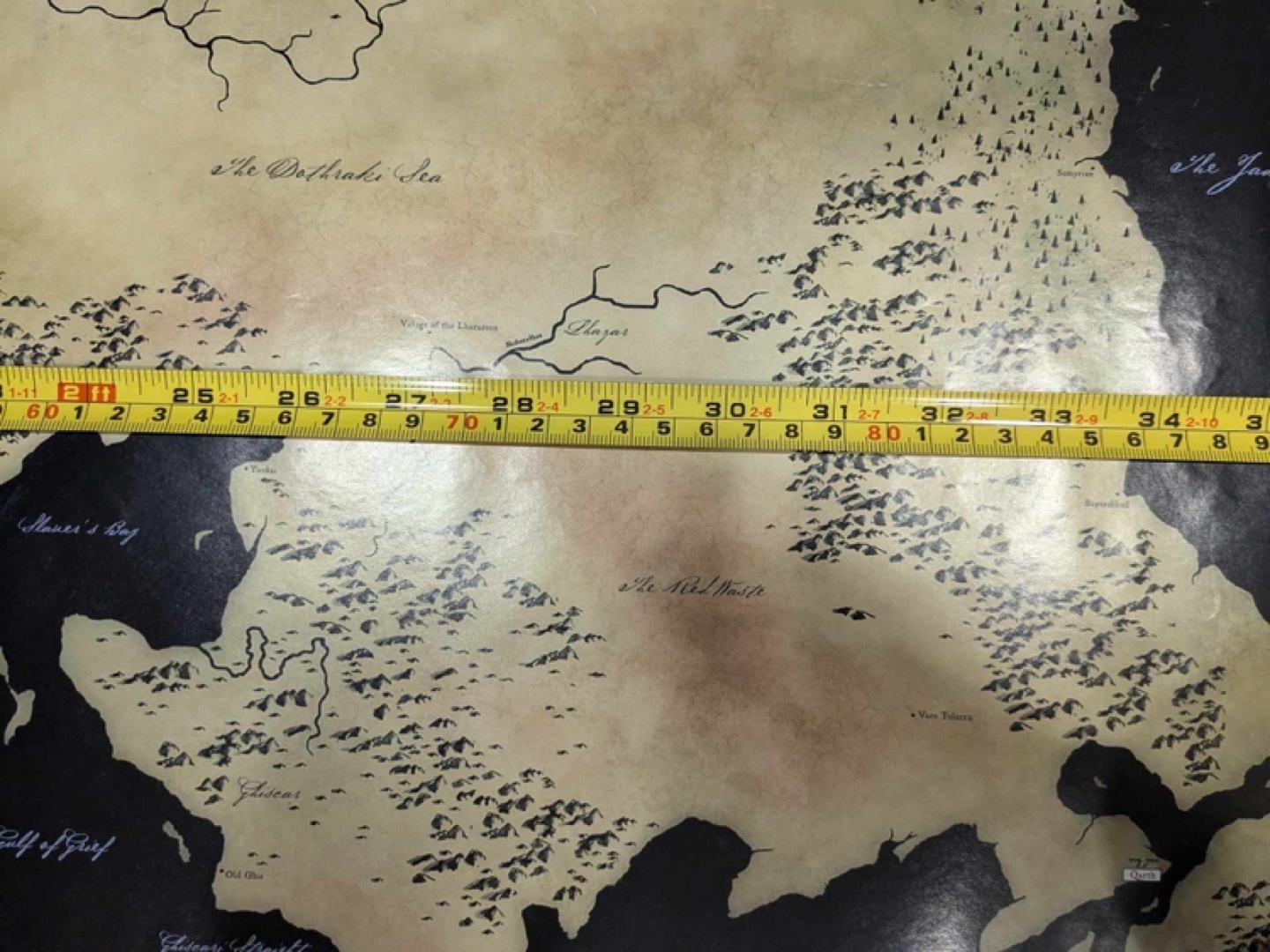 Game of Thrones Westeros Map Poster - photo 3