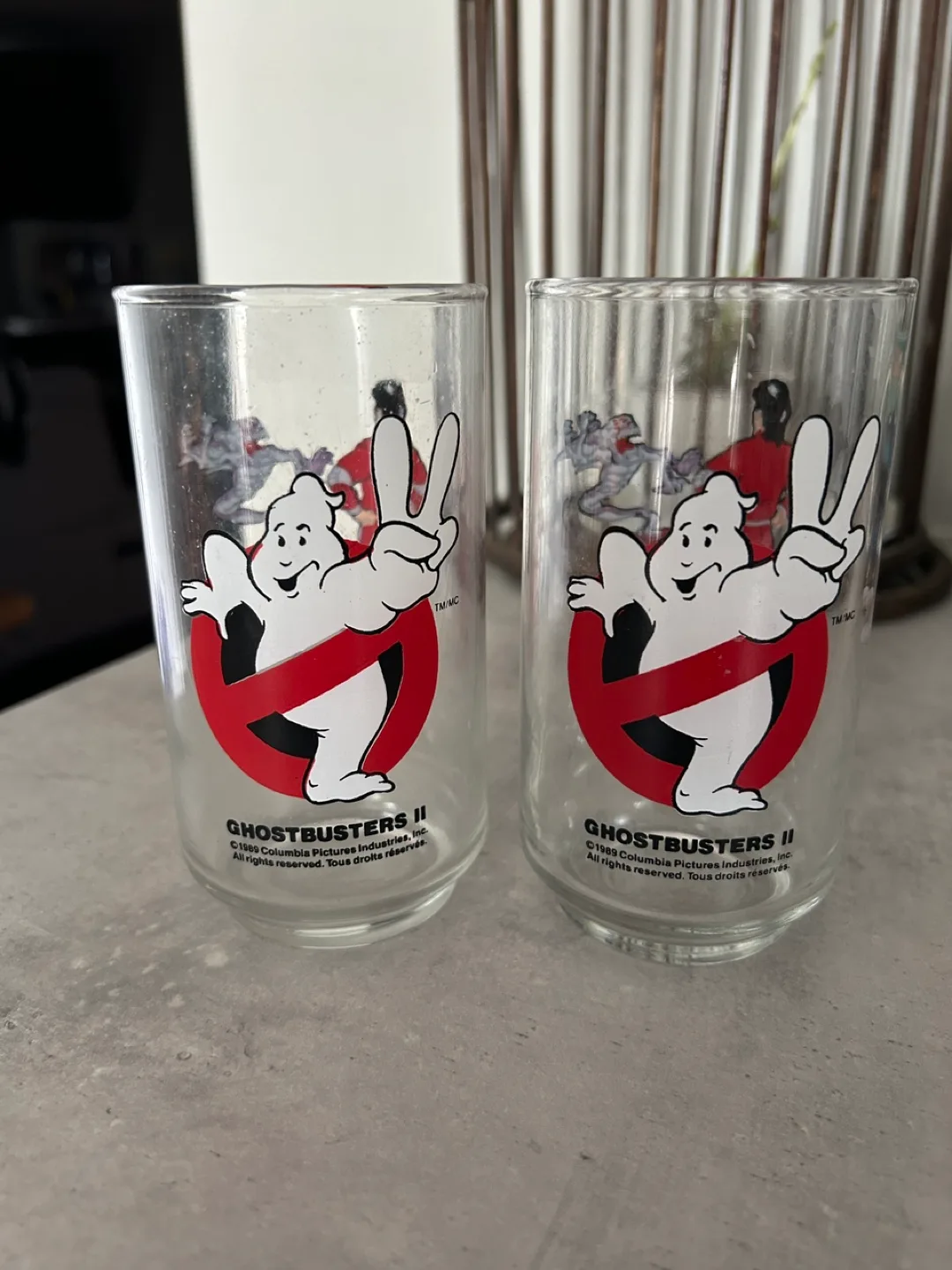 Vintage Ghostbusters II Glass Set image indicator(2)
