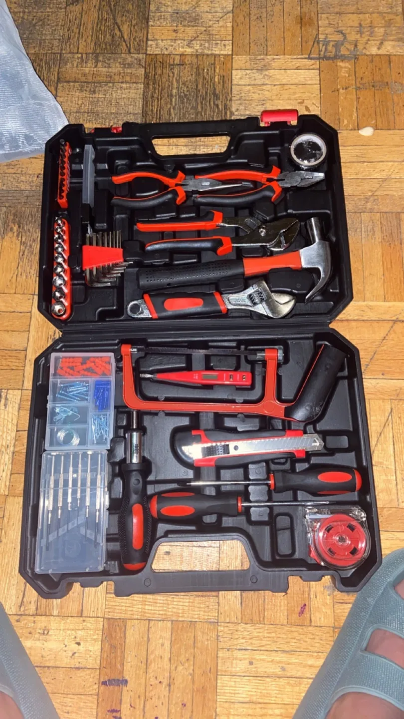 Arrinew 79-Piece Home Repair Tool Kit image indicator(4)