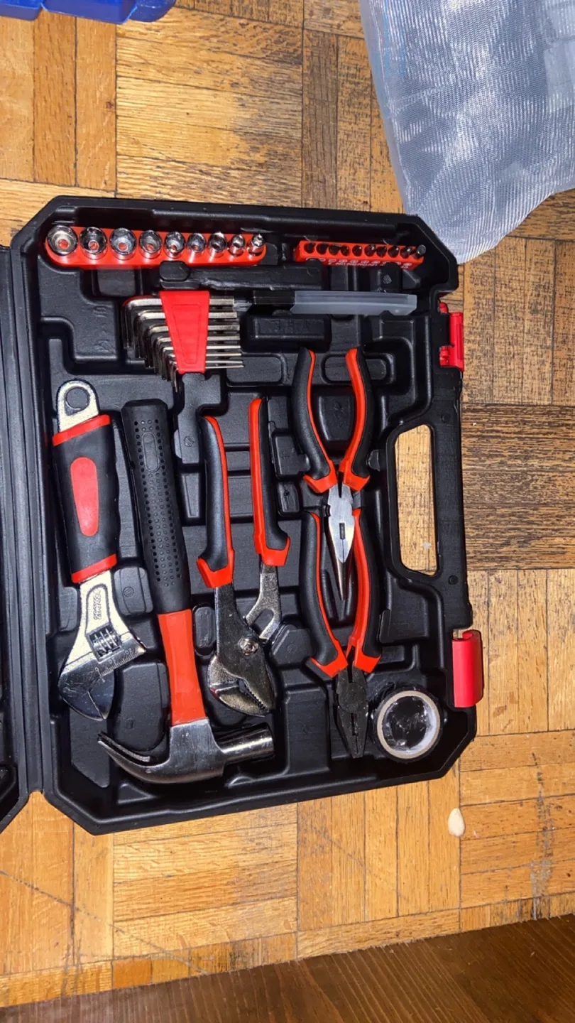 Arrinew 79-Piece Home Repair Tool Kit image indicator(3)