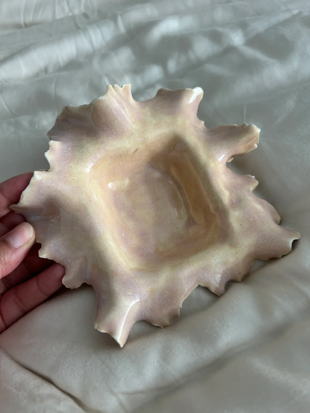 Unique Handmade Ceramic Trinket Dish image indicator(3)