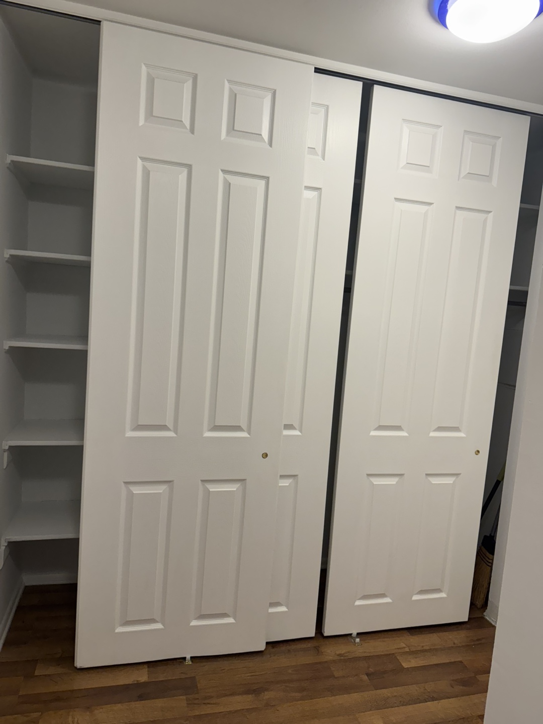 White Sliding Closet Doors - photo 2