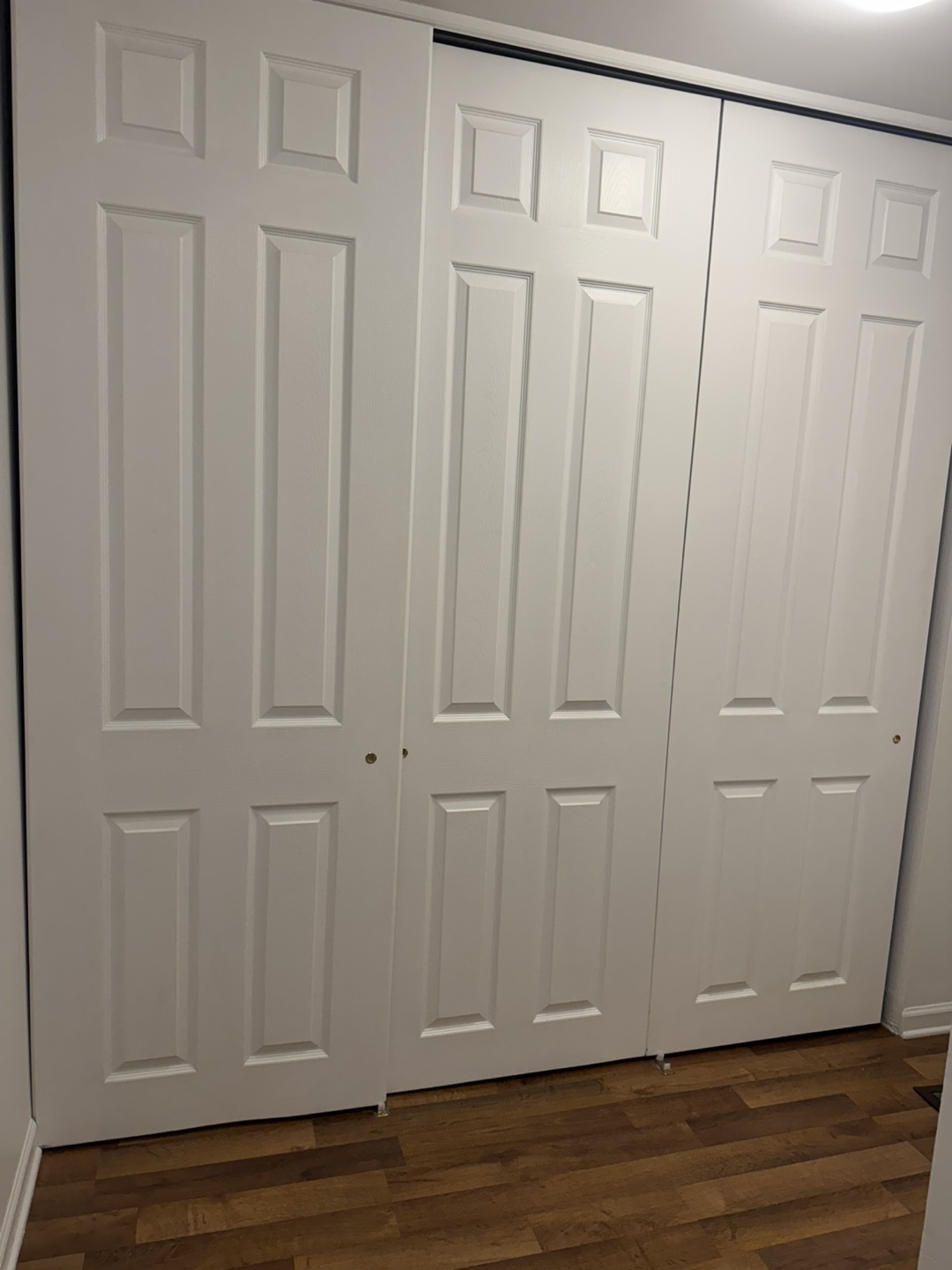White Sliding Closet Doors