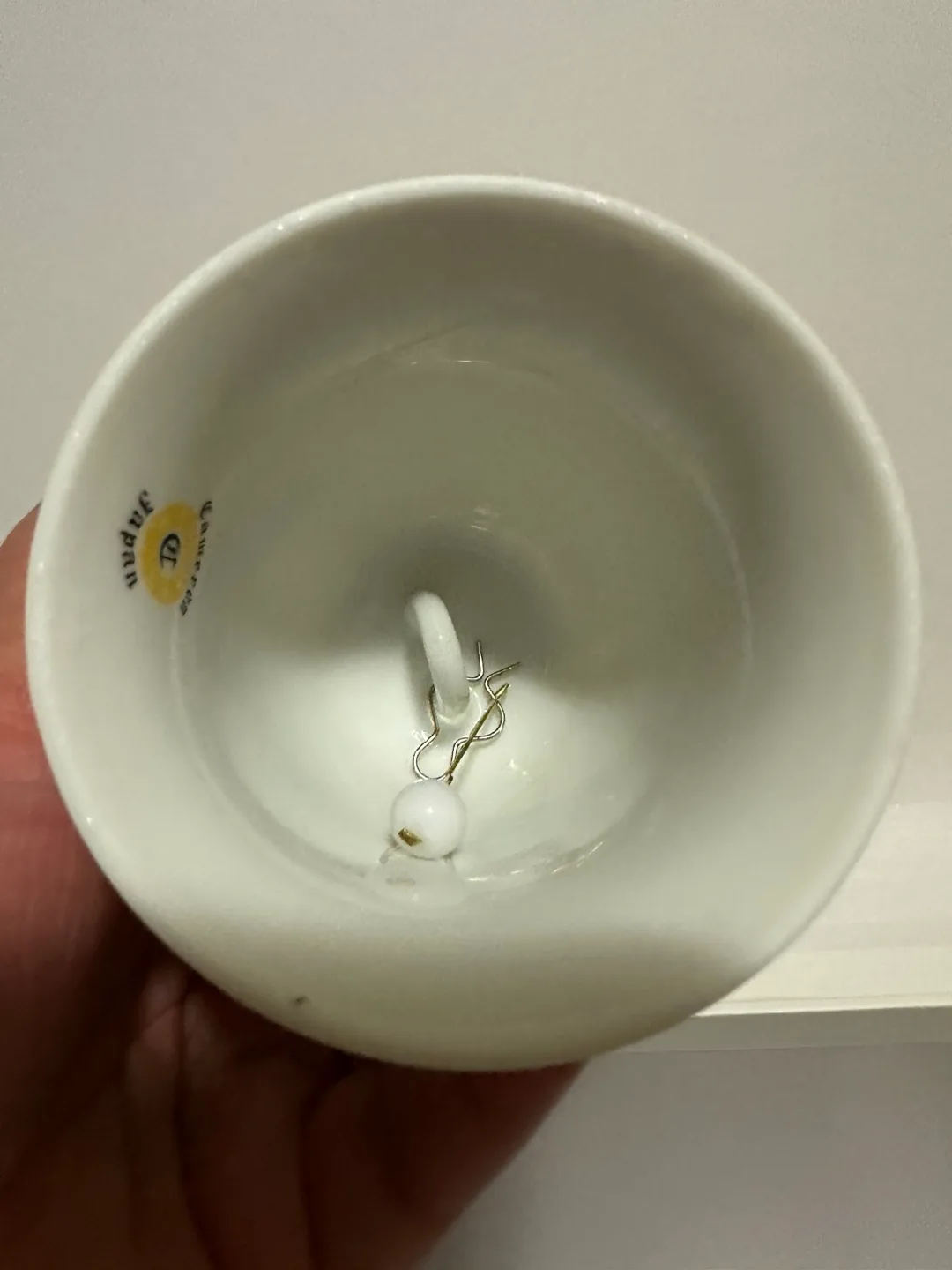 Beautiful vintage ceramic bell (cute Valentine’s Day gift) image indicator(3)