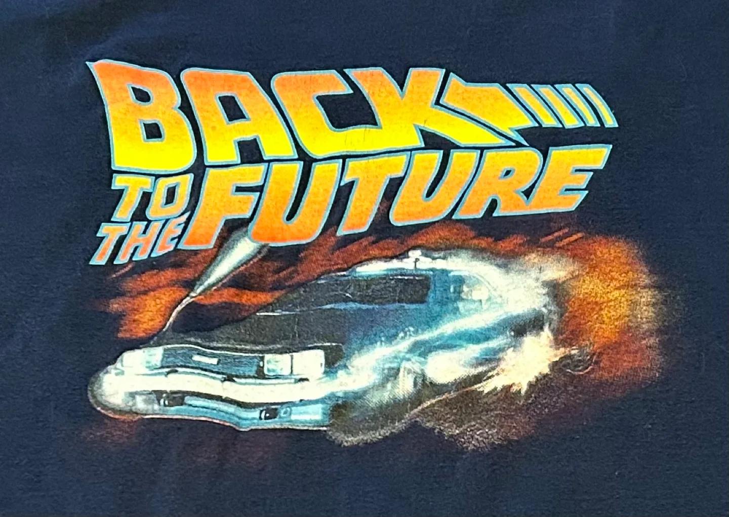 ✨✨ Blue Back to the Future T-Shirt Size L ✨✨ image indicator(2)