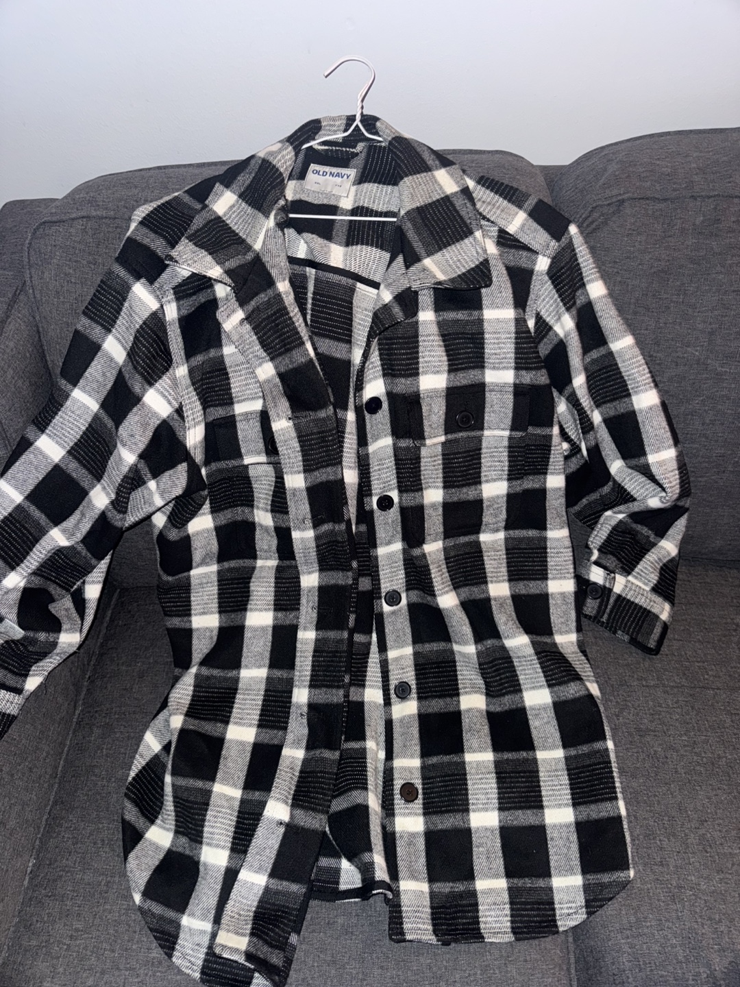 Women’s Flannel Coat - XXL