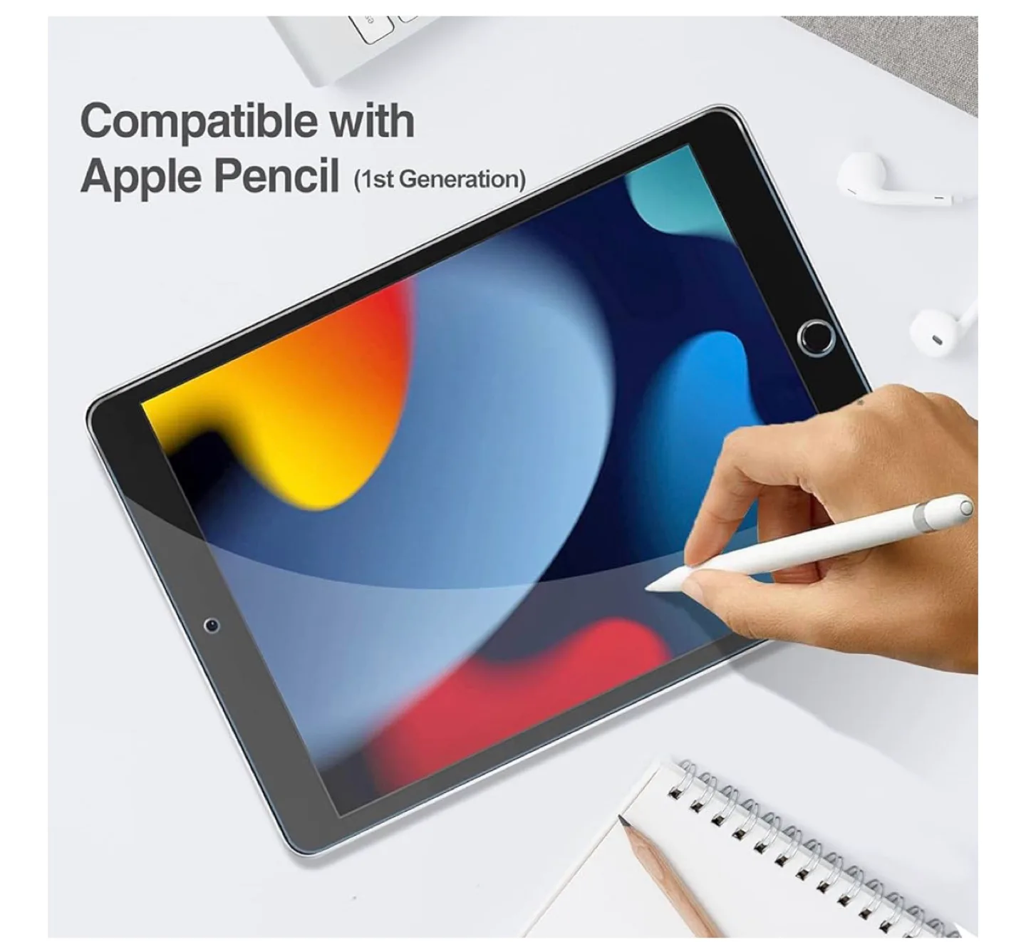 Tempered glass protectors for iPad 1 pack image indicator(6)