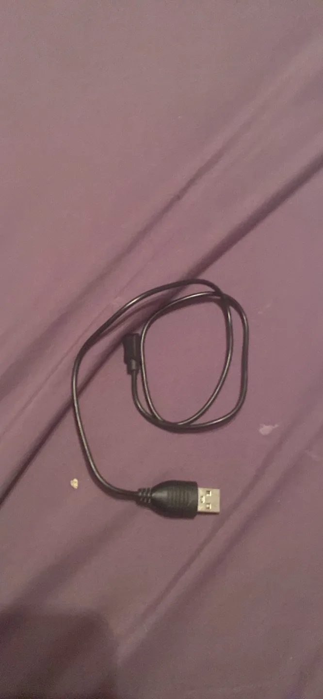 White Smartwatch with Charging Cable image indicator(2)