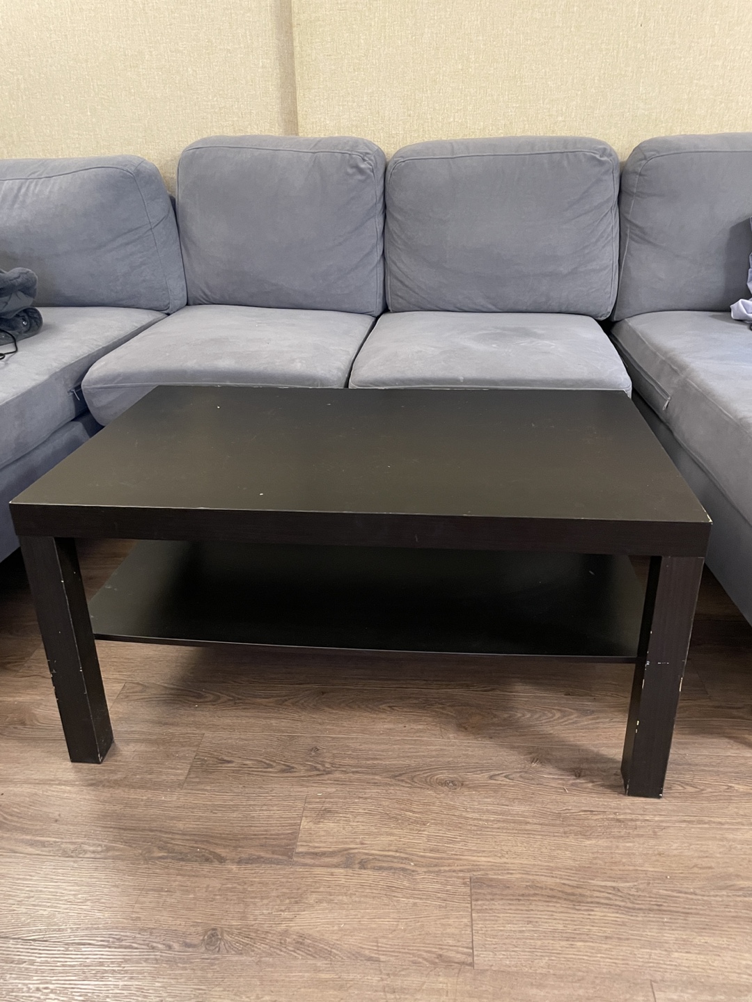 Black Ikea Coffee Table - photo 2