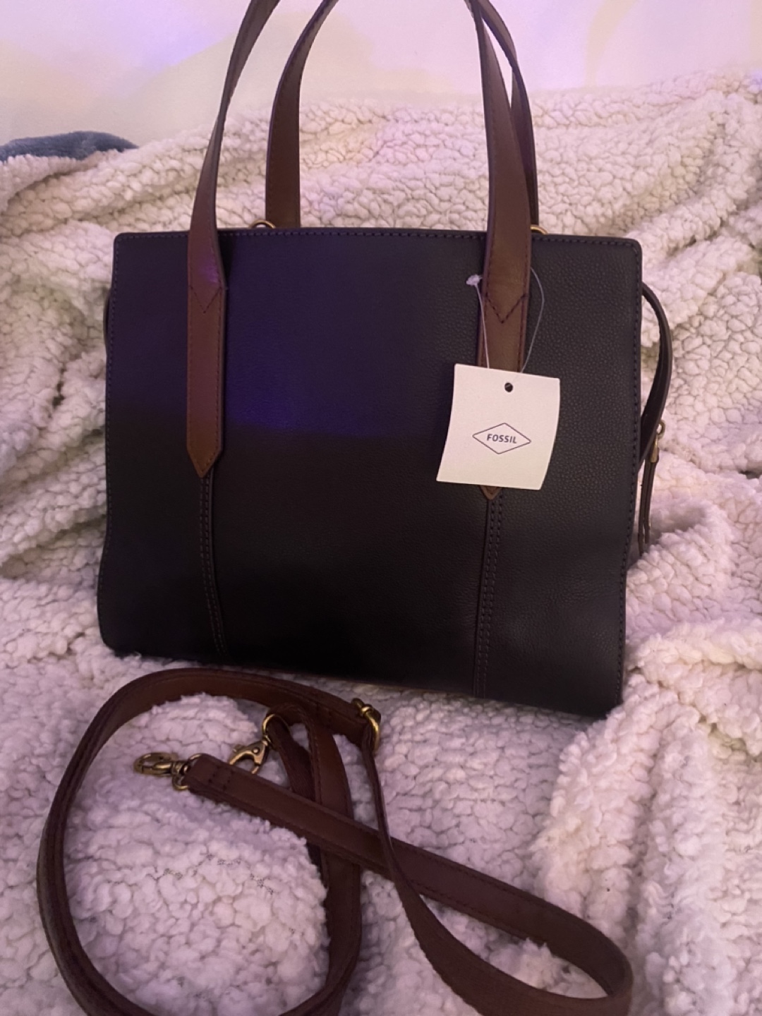 Fossil Sara Satchel Handbag - photo 4