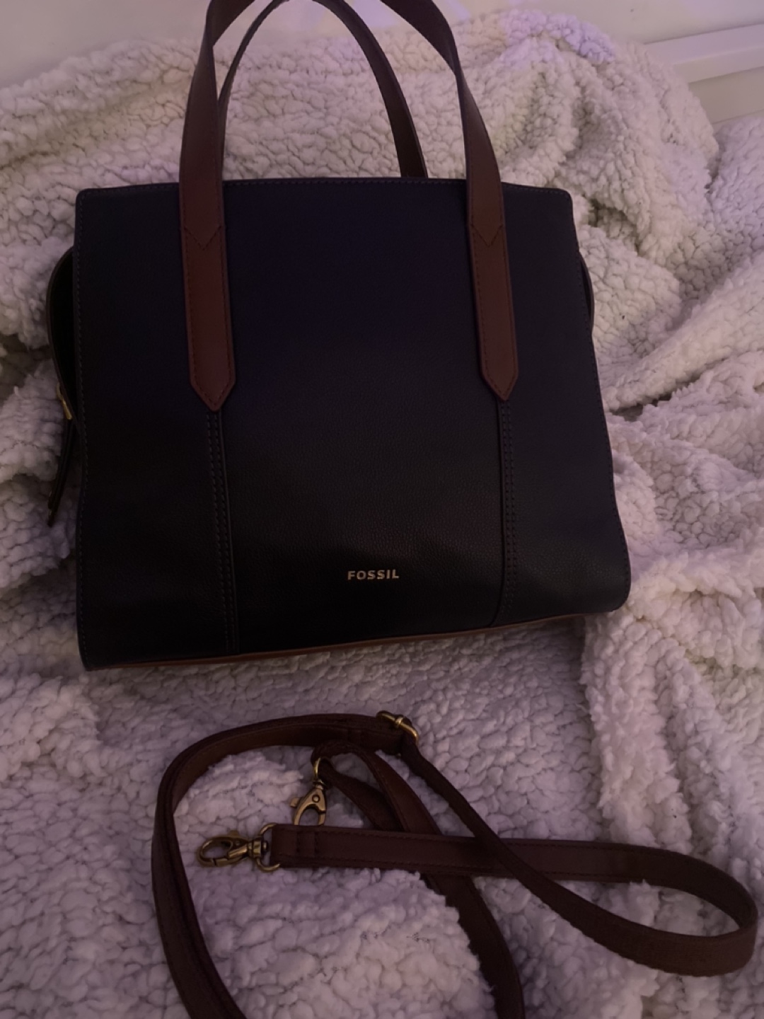 Fossil Sara Satchel Handbag - photo 5