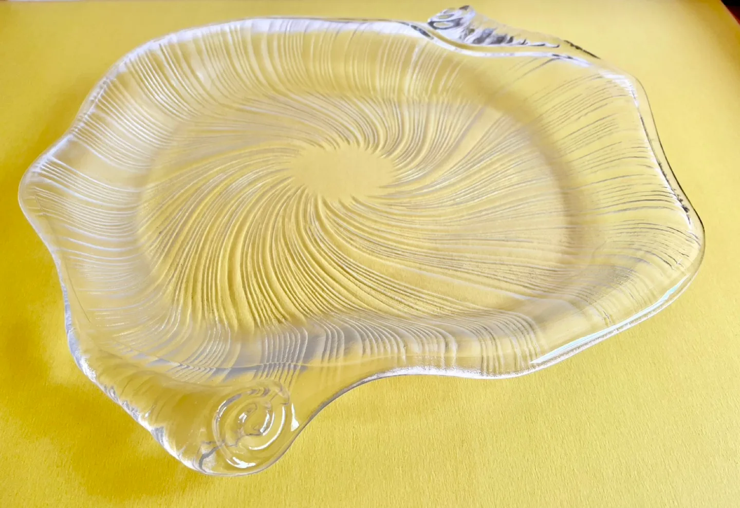 New Thick Heavy Glass Serving Platter image indicator(2)
