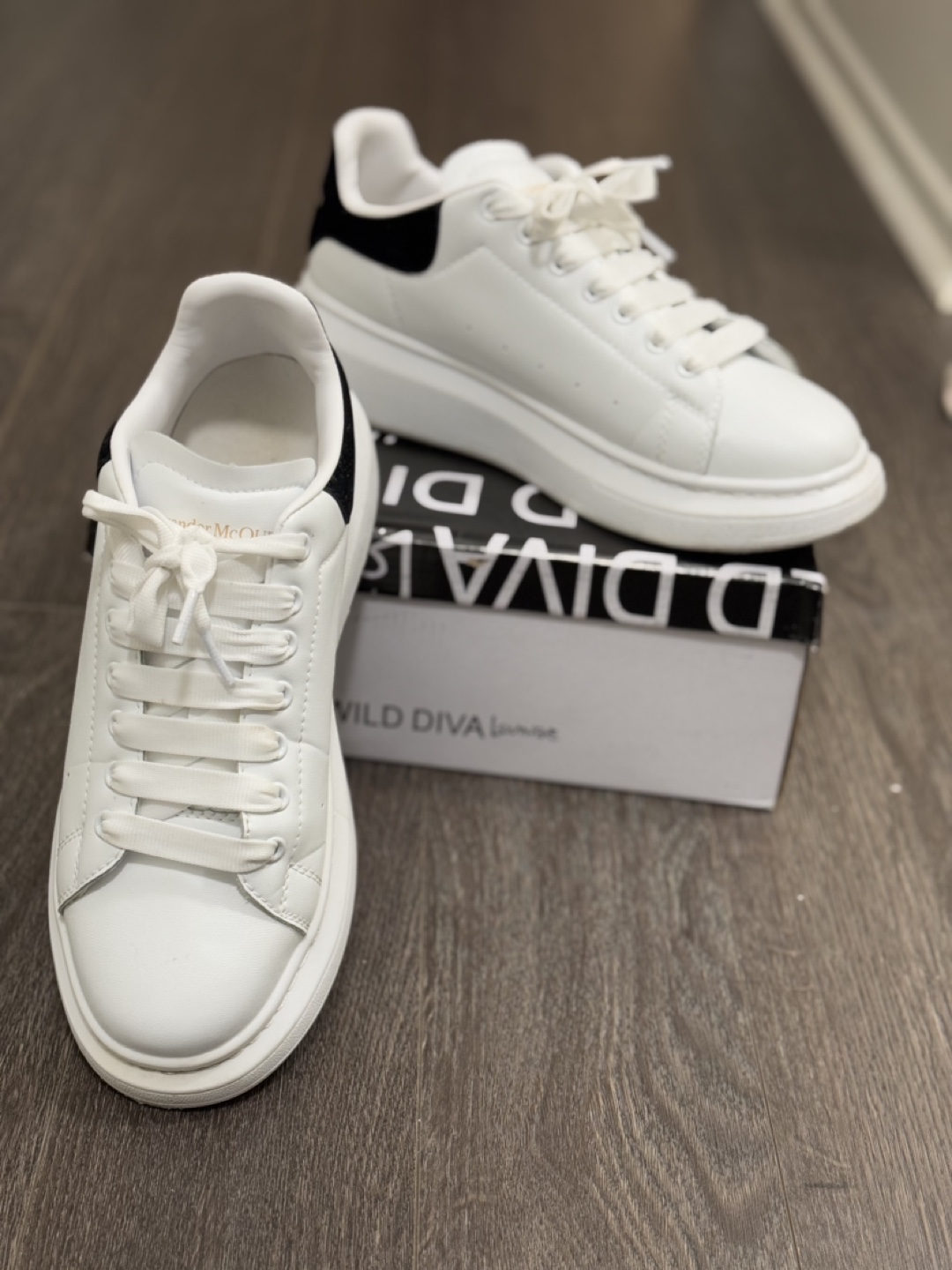Alexander McQueen Oversized Sneakers-Slightly Used