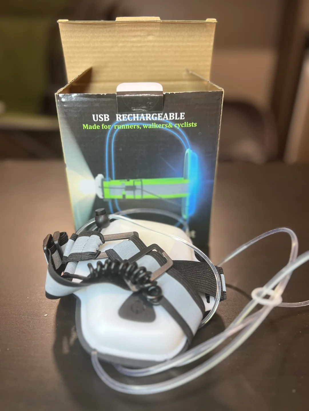 LED Running Light Vest Rechargeable USB Reflective Vest image indicator(4)