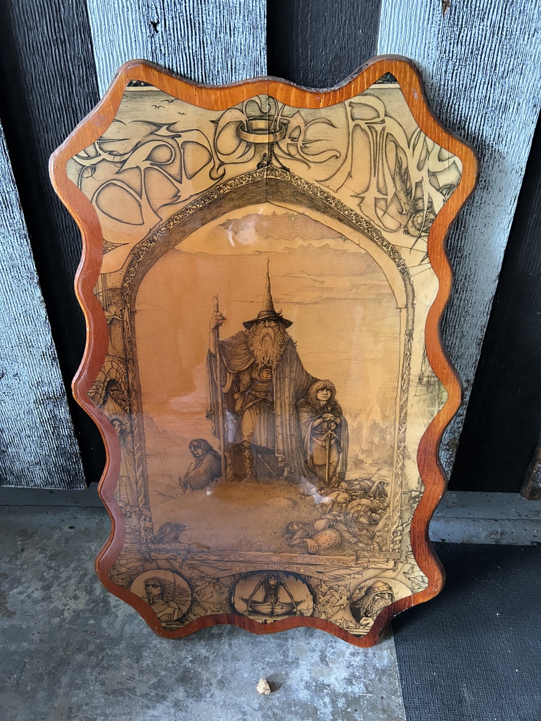 Lord of the Rings Gandalf Wall Hanging - photo 3