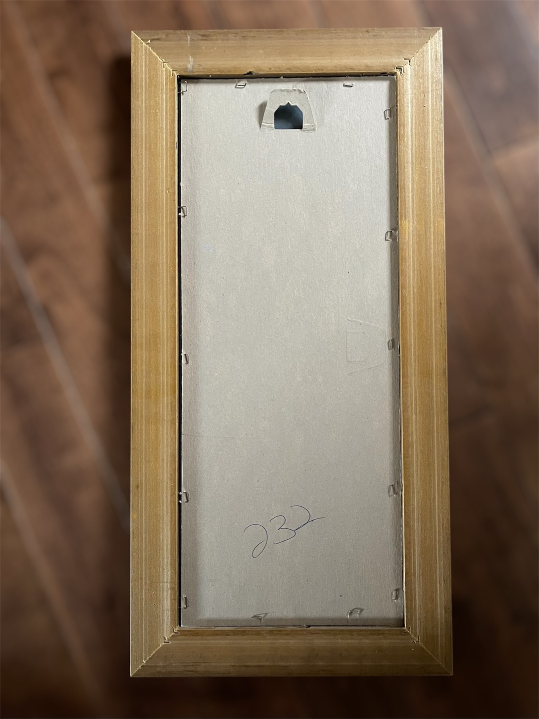 Vintage Ornate Gold Mirror - photo 2