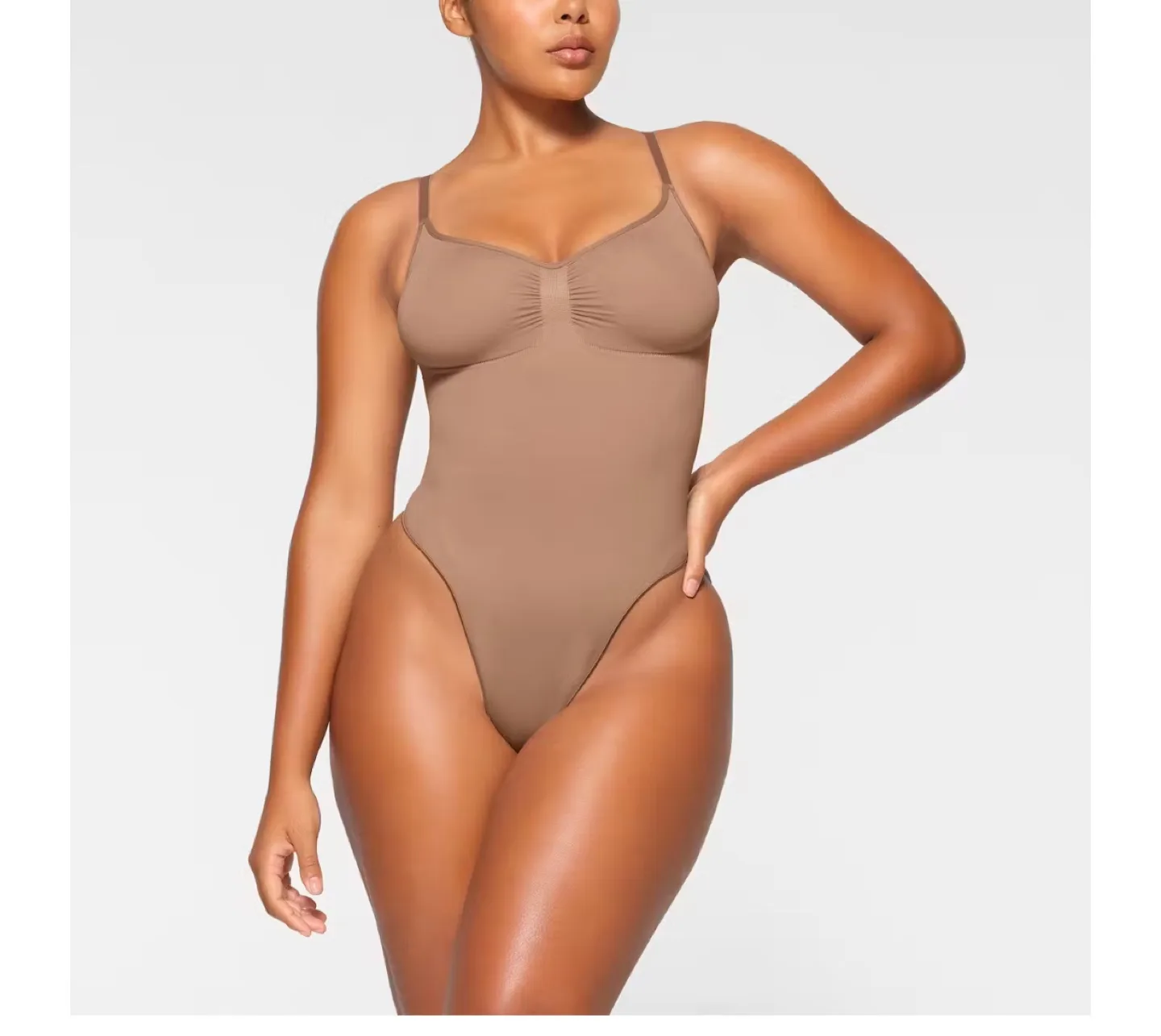 SKIMS Sculpting Thong Bodysuit thumbnail