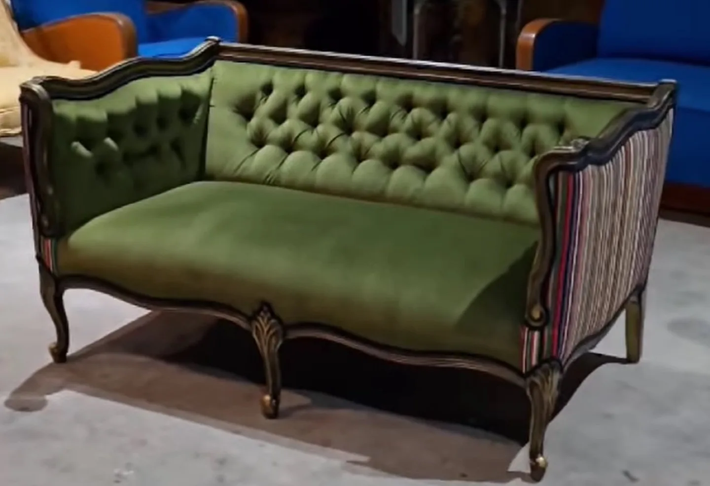 Reupholstery shop before and after repair refinishing image indicator(2)