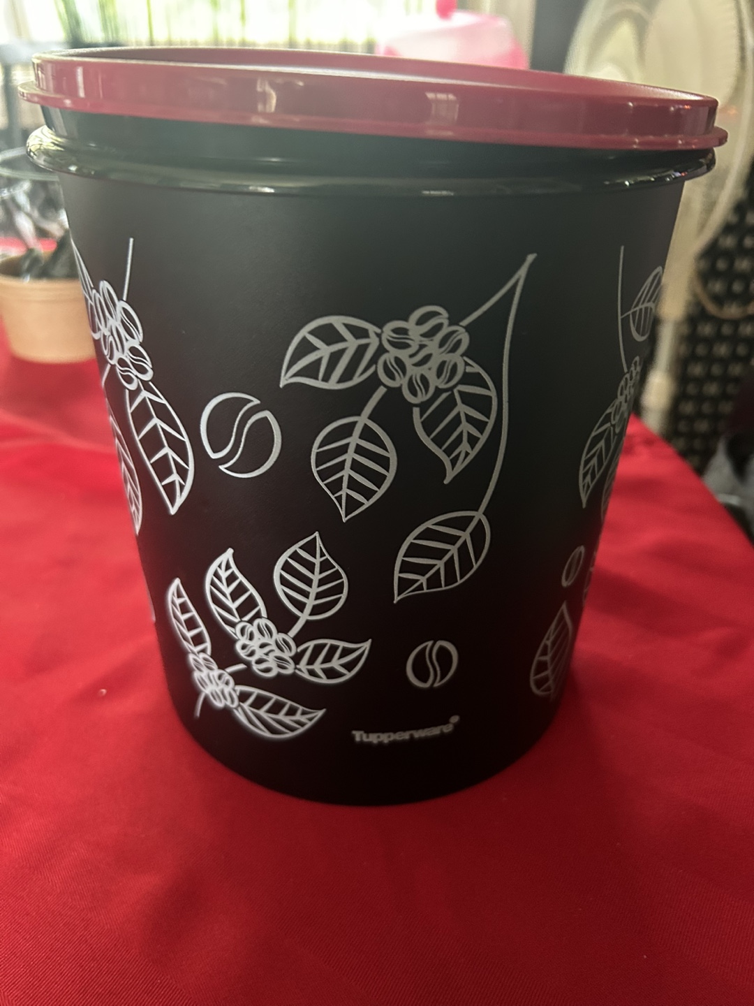 Tupperware Coffee Container