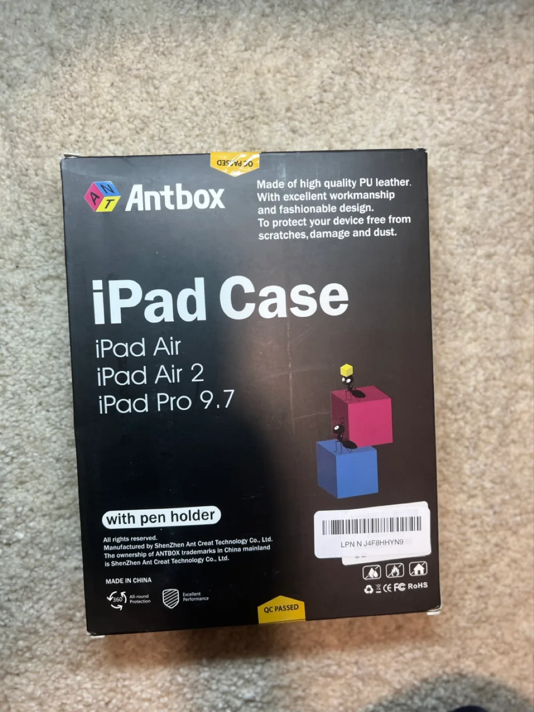 Antbox Case for iPad Pro 9.7/ iPad Air/ iPad Air 2 image indicator(2)