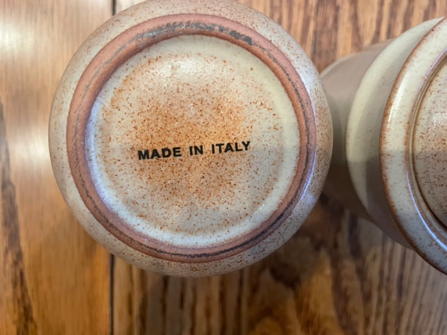 Vintage Italian Ceramic Cherry Jars with Lids image indicator(3)