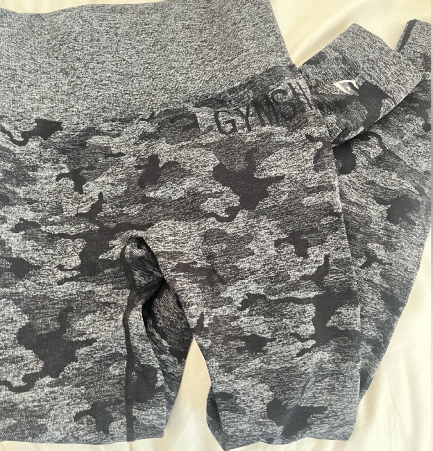 Gymshark Camo Seamless Leggings - Size Small