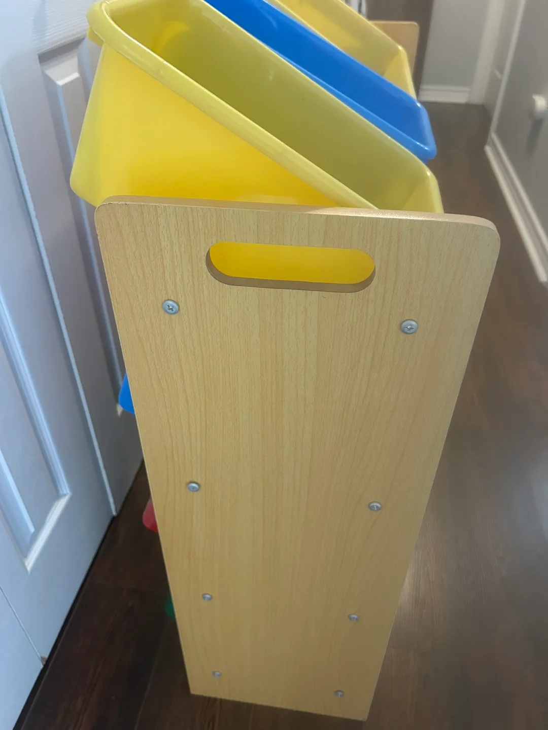 Kids Toy Organizer with Colorful Bins image indicator(4)