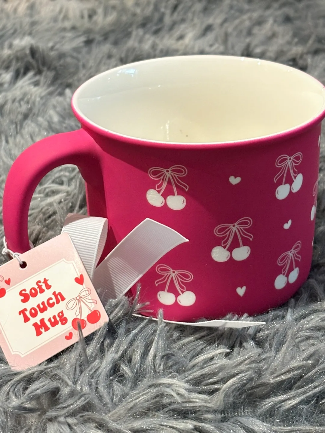 Sunday Morning Ceramics Pink Cherry Mug image indicator(3)