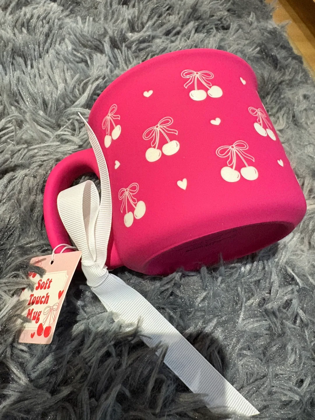 Sunday Morning Ceramics Pink Cherry Mug image indicator(4)