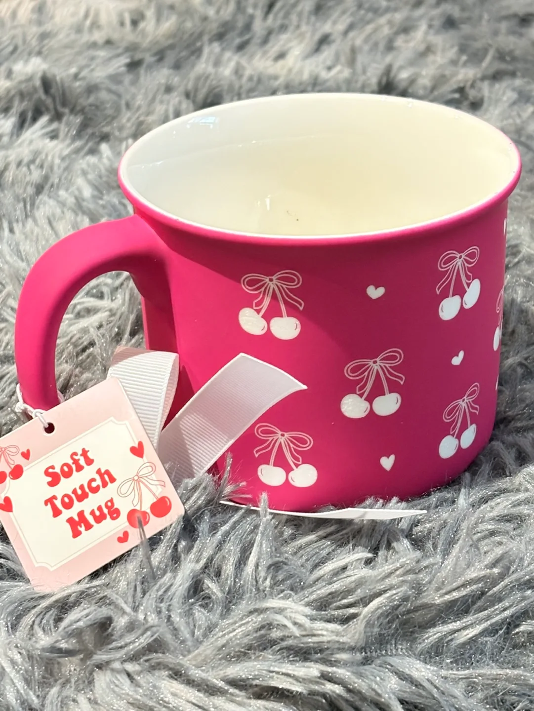 Sunday Morning Ceramics Pink Cherry Mug image indicator(2)