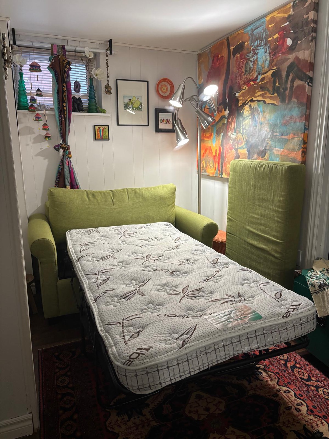 Green Sofa Bed from Chesterfield - photo 3