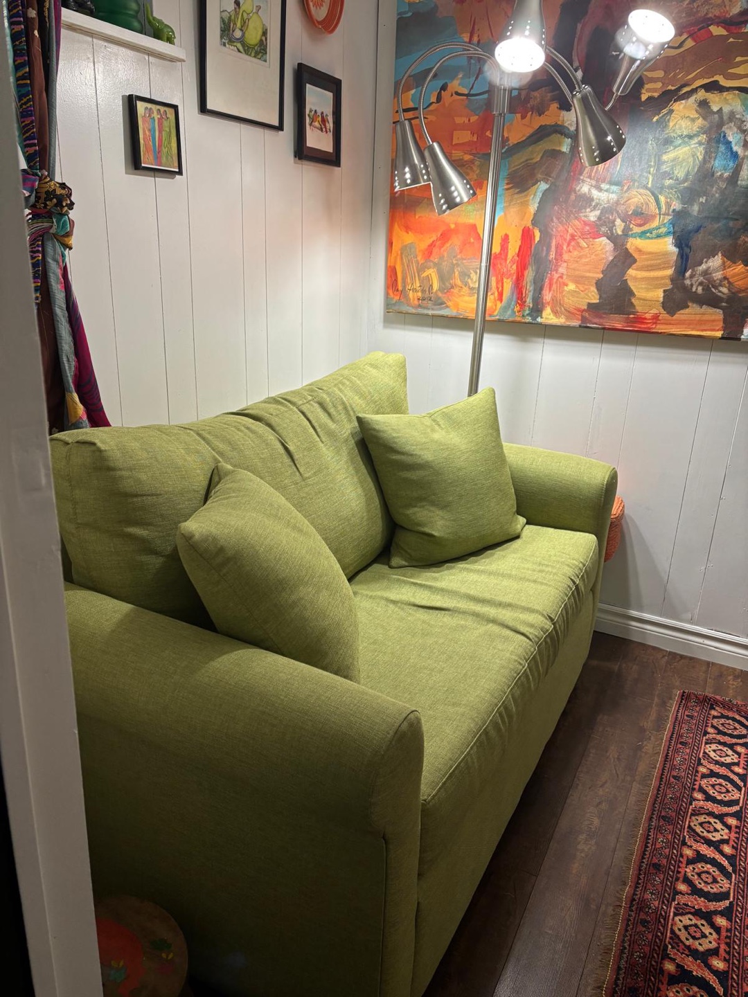 Green Sofa Bed from Chesterfield