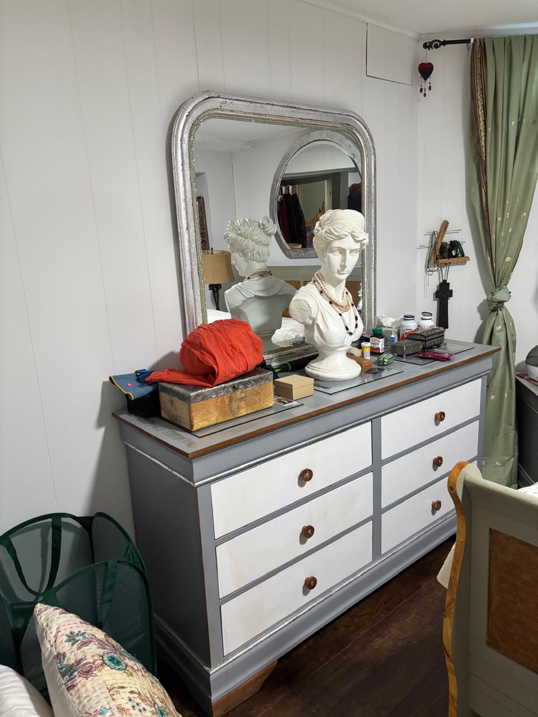 Vintage Painted Bedroom Set