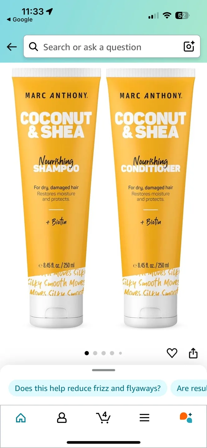 Marc Anthony Coconut & Shea Nourishing Shampoo & Conditioner Set thumbnail