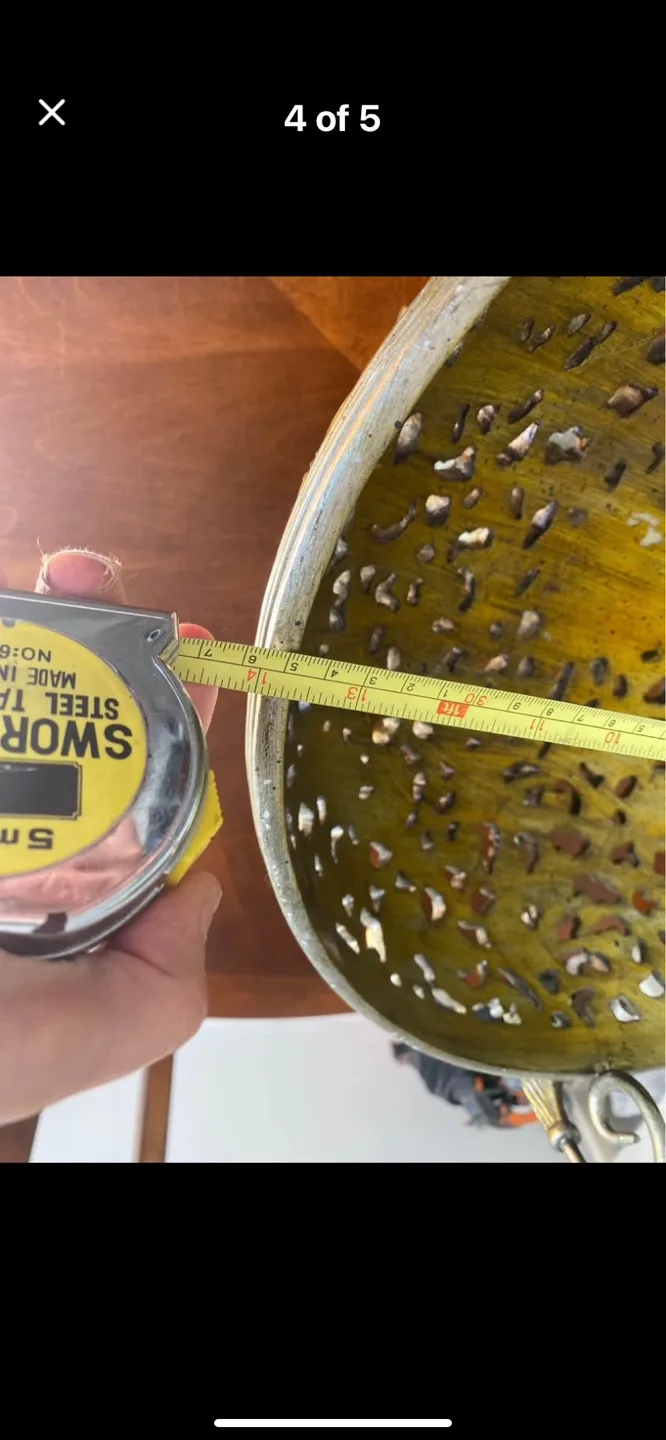 Ornate Gold and Silver Pedestal Bowl image indicator(2)