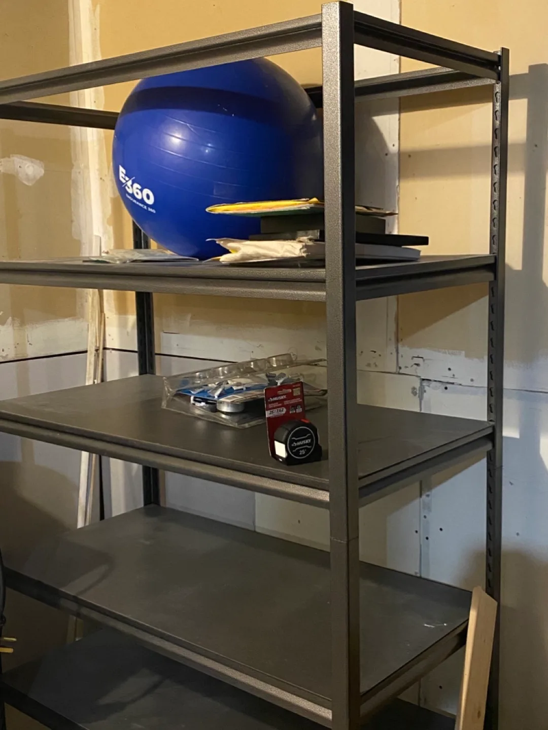 Heavy-duty 5-shelf metal rack image indicator(3)