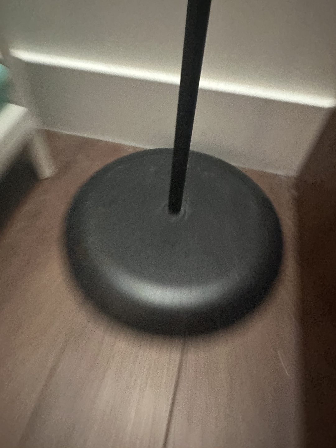 IKEA Floor Lamp, Black Metal, Simple Design - photo 2