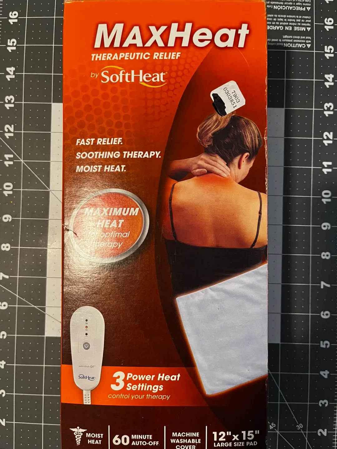 MAXHeat by SoftHeat Electric Heating Pad #freecycle thumbnail