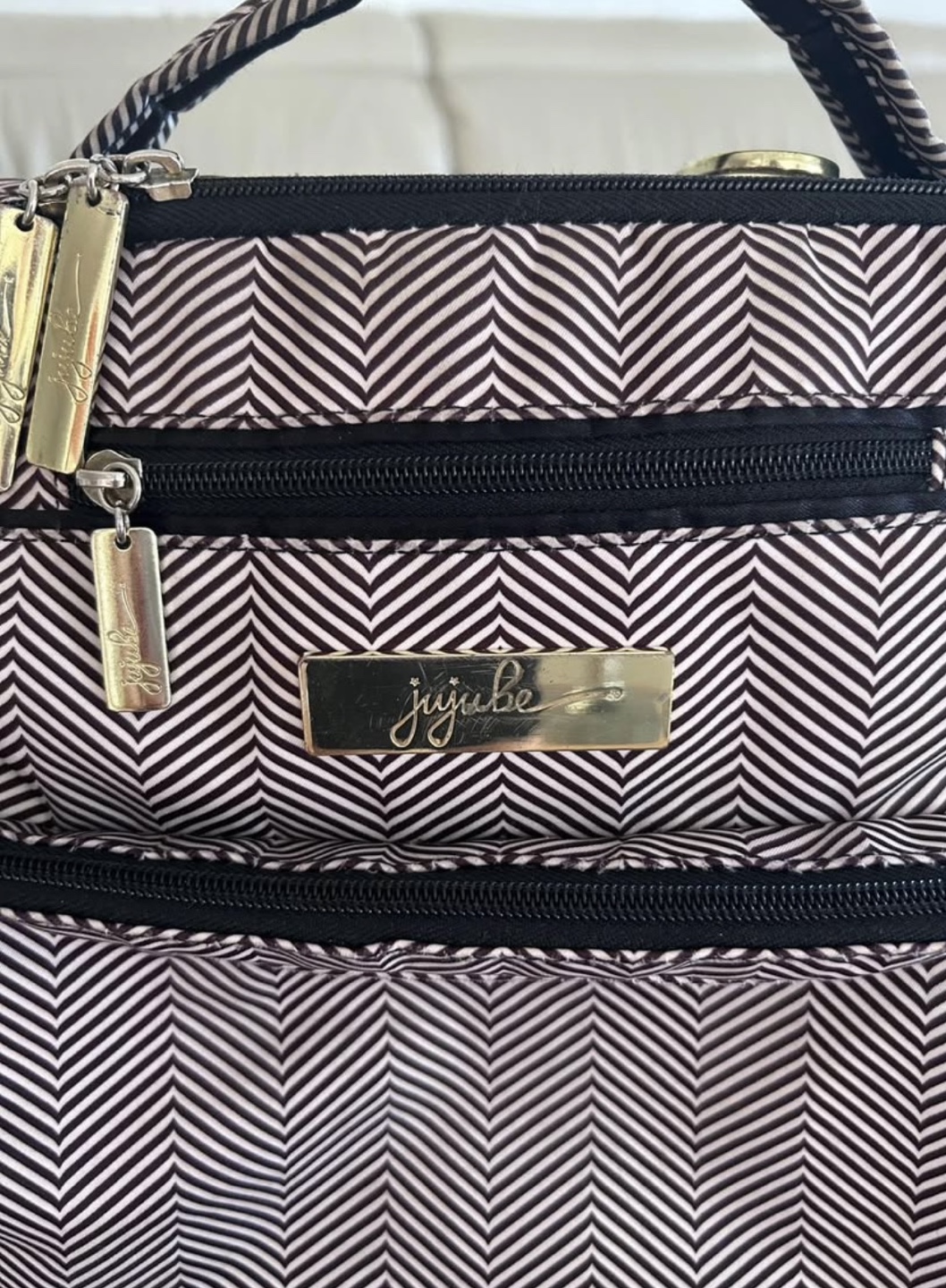 JuJuBe Be Prepared Diaper Bag - Herringbone - photo 2