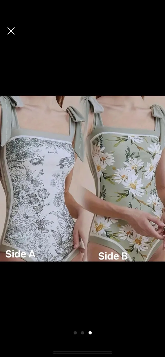 Two (2) Reversible One Piece Swimsuit image indicator(3)